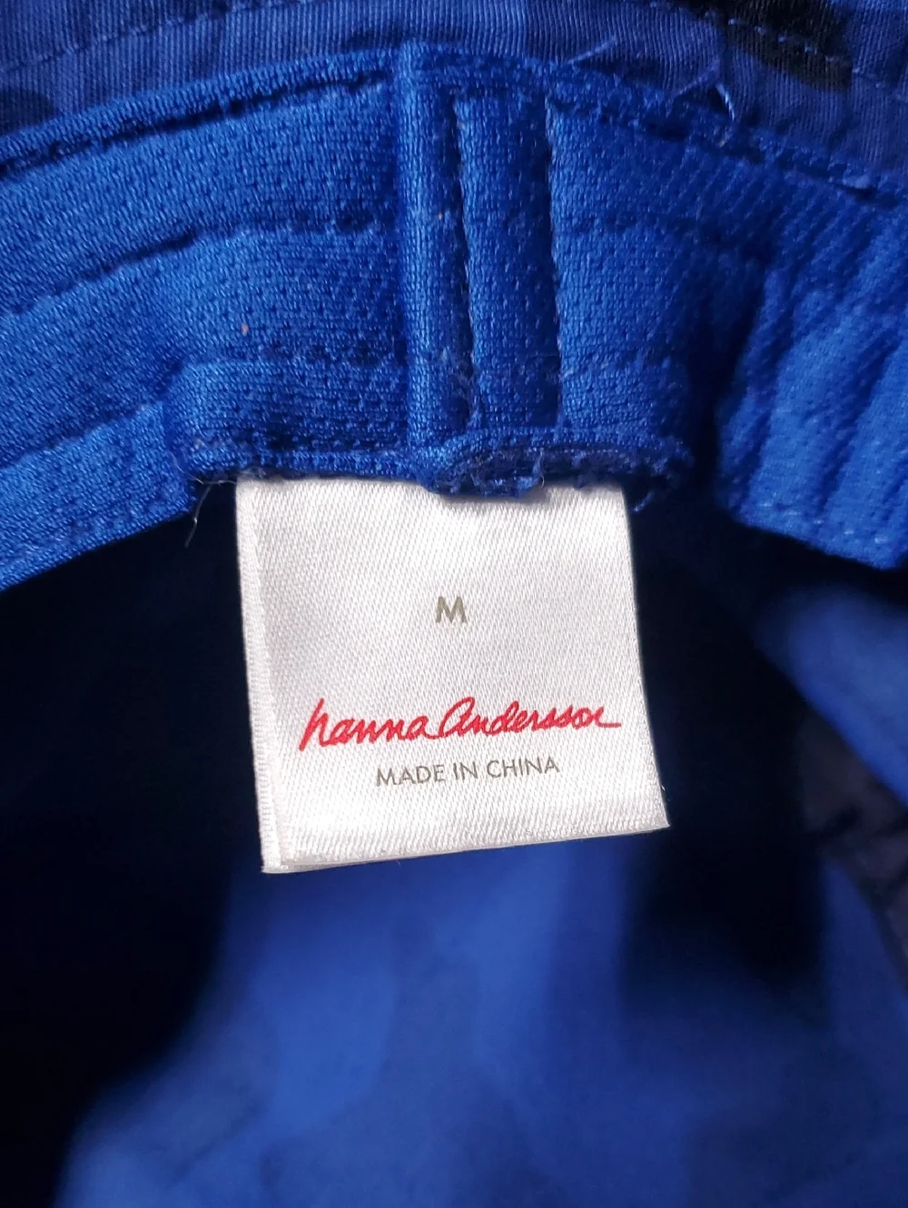 Hanna Andersson Kids Sun Hat Size Medium Blue Camo Outdoors Travel Vacation